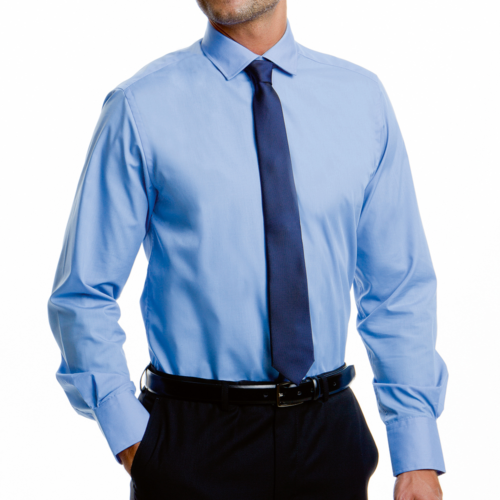 LONG SLEEVE TAILORED FIT BUSINESS SHIRT