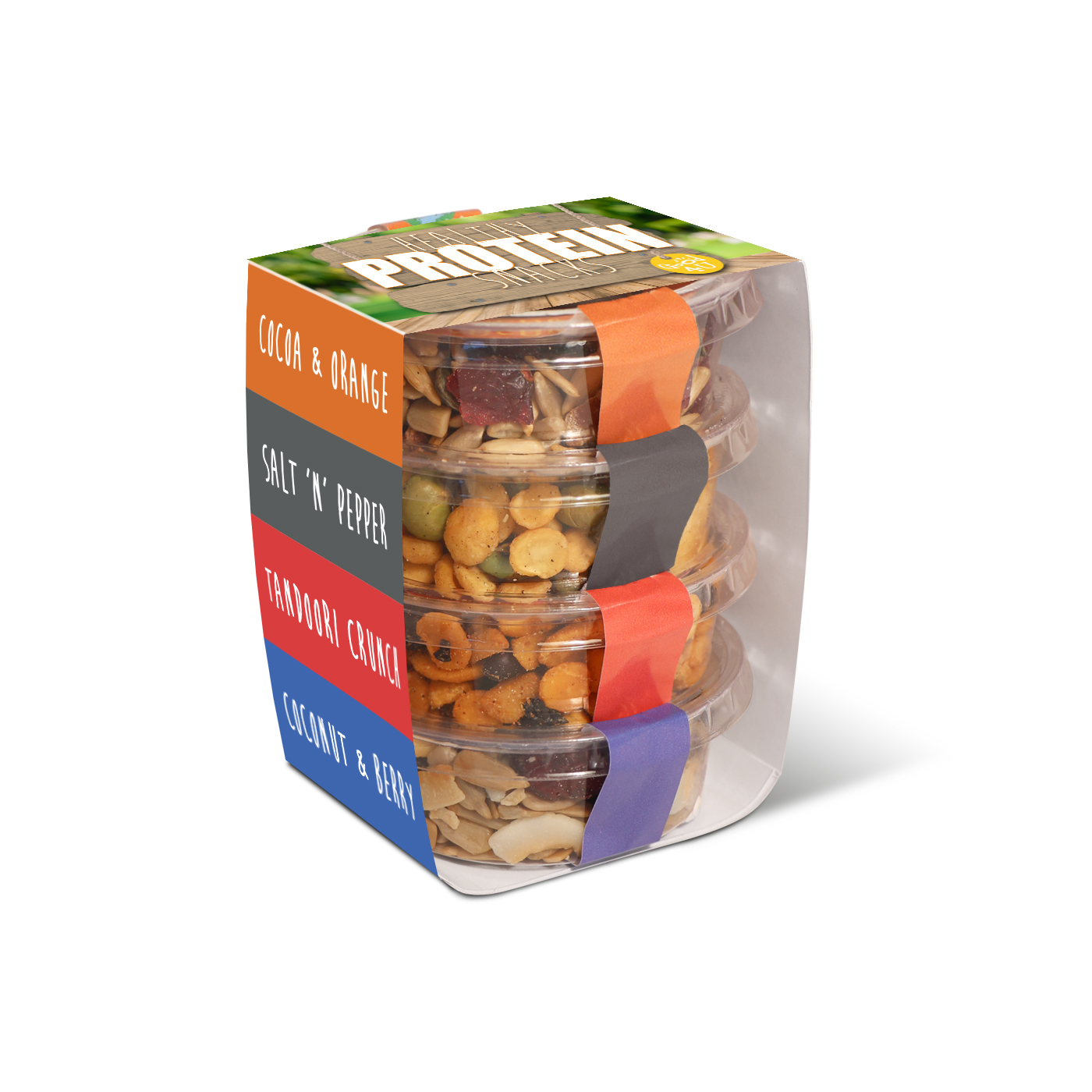 ECO POT STACKERS - HEALTHY PROTEIN SNACKS - Click Image to Close