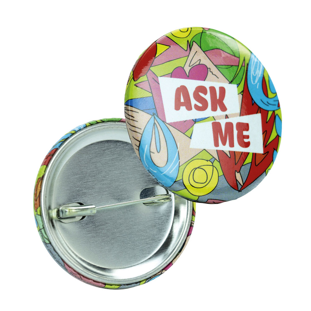 38MM BUTTON BADGE